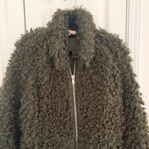 H&M Teddy Coat- Size 6